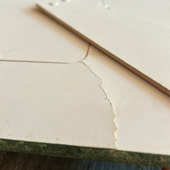 Handpainted ‘Joy’ Christmas Frame - 12” x 12” - Picture 3 of 3